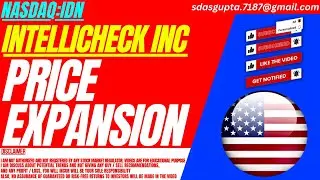 PRICE EXPANSION : IDN STOCK ANALYSIS | INTELLICHECK INC STOCK