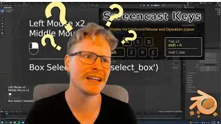 How to Install Screencast Keys in Blender
