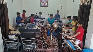 Sandese Aate hai  Border movie  presented by VKS MUSIC ACADEMY STUDENTS  with Harmonium Tabla Guitar