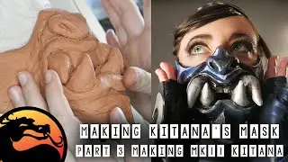 Making Kitana's MK 11 Mask | Part 3 of Kitana MK11 Cosplay Build