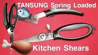 TANSUNG Spring Loaded Kitchen Shears Review (Saturday Savings )