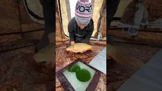 Winter carp fishing in a comfortable tent Печь камин Atomstove малая @PFBereg