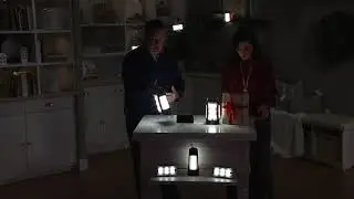Coleman Rechargeable Duo Pro LED Lantern w/ 2 Magnetic Panels on QVC