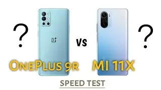 OnePlus 9R vs Mi 11X Speed Test 🔥🔥🔥