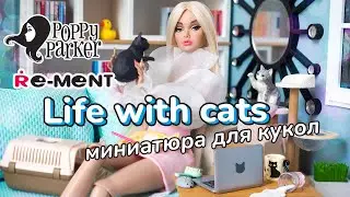 Обзор миниатюры: Re-Ment Life with Cats