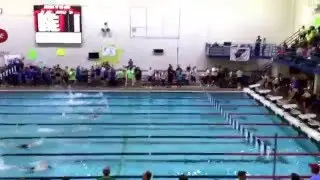 Y State 2016, 100 free. 59.70!