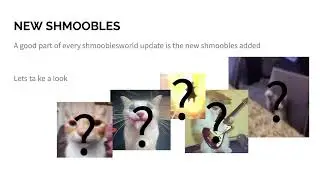 shmooblesworld.com 1.2.0 Mega update announcement