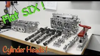 High Performance Boxer SIX CYLINDER build l EG33 l Heads l Part 6 l Subi-Performance