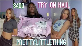 I SPENT $400 ON PRETTYLITTLETHING!! | PRETTY LITTLETHING HAUL| | New Year New  Drip