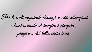 E poi ti senti così....