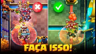DICAS QUE VOCÊ PRECISA SABER PARA MELHORAR COM MINEIRO VENENO☢⛏! CLASH ROYALE