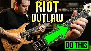 How to play OUTLAW by RIOT Guitar Lesson + Tabs