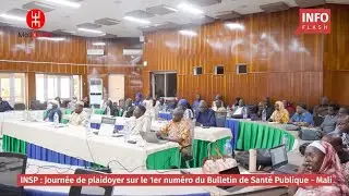 JOURNEE DE PLAIDOYER SUR LE PREMIER NUM&Eacute;RO DU BULLETIN DE SANTE PUBLIQUE AU MALI