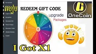 How to REDEEM GIFT CODE Onelife Package, របៀប Upgrade OneCoin Packages
