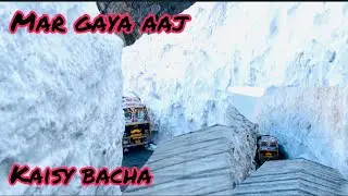 Aaj mar gaya tha // kaisy bacha 😭😭😭 #truckvlog #trending #deathroadzojila