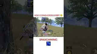 SOLO CONQUEROR LOBBY 😮&zwj;💨 HARD #bgmi #bgmishorts #bgmisolorankpush #bgmiconquerorplayergameplay