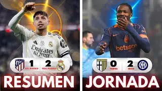 😯 El MADRID GANA a un BUEN ATL&Eacute;TICO, el INTER extiende su GRAN RACHA... | RESUMEN de la JORNADA