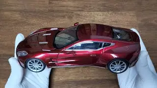 1:18 Diecast model car/ autoart ASTON MARTIN ONE-77 review [Unboxing]
