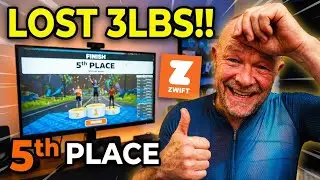 6-недельный марафон, день 4: сбросил 3 фунта и занял 5-е место в гонке Zwift