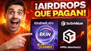💸 2 AIRDROPS PAGANDO GRATIS 2026 | Token $KIN LISTADO 🔥 Binance Alpha💰