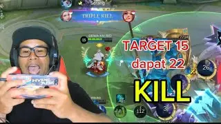 22 kill solo rank mage ODETTE 