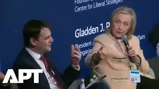 &ldquo;Two Genders&rdquo; Remark Sparks Heated Exchange Between Clinton and  Czech Deputy PM | APT