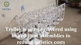 D-Type Gas Cylinder Trolley by AKURA | Build Quality, Packaging & Delivery