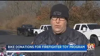 Bike Donations For Firefighter Toy Program - Sunday, Dec. 10, 2017 - 7 a.m.