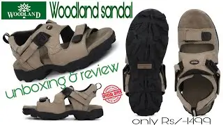 Woodland Men's Sandals // WOODLAND Men Grey Casual Sandal // Men's Sports Sandals and Floaters