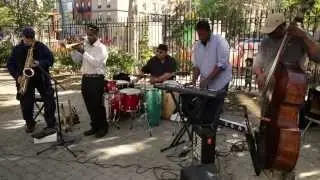 JD Parran's Harlem Reunion - at First St Green - Un-Columbus Day 2015