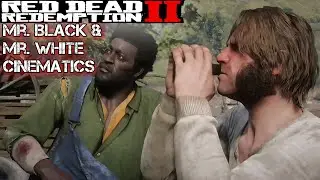 All Mr. Black & Mr. White Cinematics - Red Dead Redemption 2