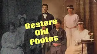 Before and After: AI Takes on the Challenge of Restoring Vintage Photos &ndash; Mind-Blowing Changes!