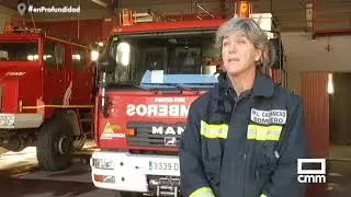 La primera bombero de España