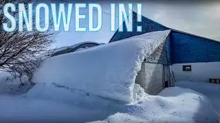 ❄️ SNOWED IN! Part 1 of 5 Days Digging Out The Farm 🚜