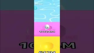 🌟 Tiny 2 Ball Reaches Highest Tile | Ball Run Infinity Short 🌟 #ballgameshub #cutiepie22yt