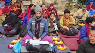 Puja , Devotion , Peace , Blessing at Mahabodhi Temple , Bodhgaya .
