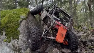 Rock Crawling. Rear Steer. Traction. #4x4 #buggy #offroad #sticks&stones4x4