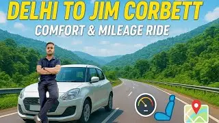 Delhi to Jim Corbett Vlog || Deepak Koli || #automobile #swift #travel #highway  #car #motovlog