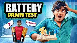 AAA BATTERY 🔋DRAIN TEST🪫|DURACELL|NIPPO|DURACELL vs NIPPO |TELUGU|TECH#experiments#teluguexperiments