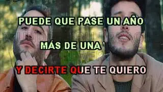 Sebastian Yatra ft Reik - Un año (karaoke)