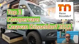 Top 3 Campervans vom Caravansalon Düsseldorf 2022