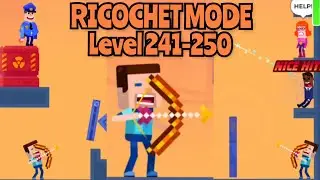 Hitmasters level 241-250 / ricochet mode gameplay / Steve skin / bow weapon