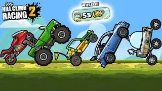 HILL CLIMB RACING 2 - NEW EVENT WHEELIE VIP