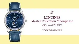 Longines Master Collection Moonphase, Обзор Longines
