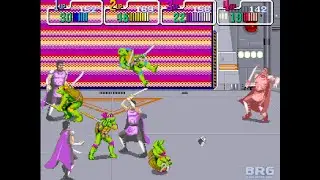 TMNT Arcade - Final Boss and Ending