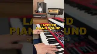 Nord Stage 4 - Layered Piano Sound | What A Beautiful Name