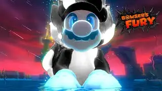 Dark Giga Cat Mario Final Fight in Bowsers Fury