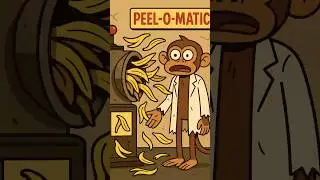 The Peel-o-Matic Teaser | Creepy Banana Machine Chaos 🍌⚙️