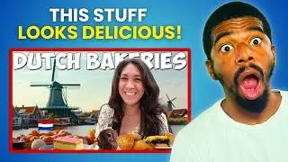 DUTCH BAKERY Items Better than Germany? | American Reacts