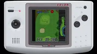 Big Tournament golf chip-in shot (Neo Geo Pocket Color)